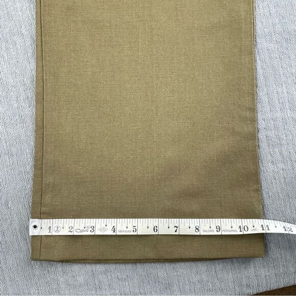 Maddison Linen Blend Olive Khaki Trouser Dress Pants NEW Women’s Size 8 - Picture 10 of 10